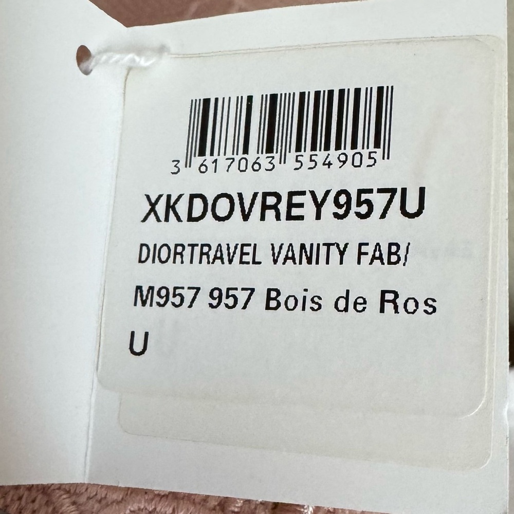 ❌SOLD❌NEW DIOR Large Travel Vanity Case in Boise de Rose - Picture 7 of 8